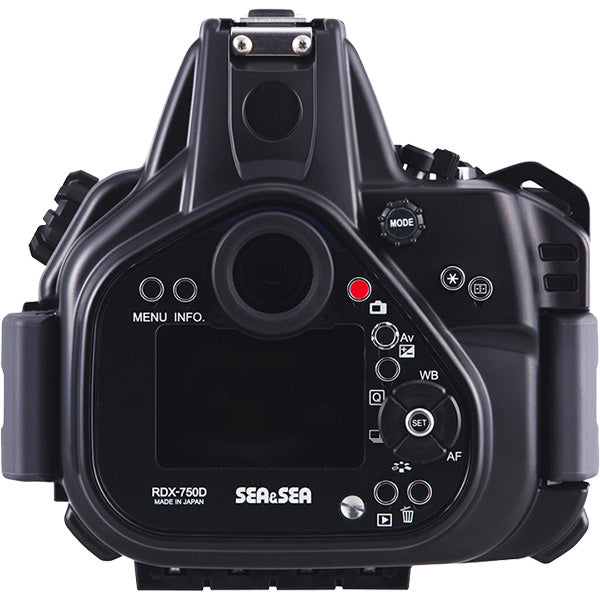 Sea&Sea RDX-750D Housing for Canon EOS 750D / Rebel T6i / Kiss X8i Cameras