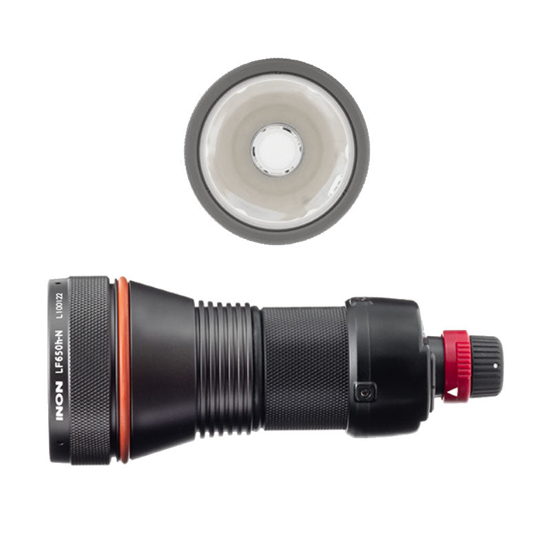 INON LF650h-N LED Flashlight (650 Lumens, 5° Narrow Beam)
