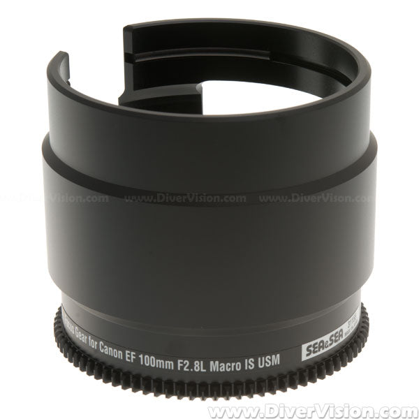 Canon EF100mm F2.8 Macro USM sea&seaギア Sea&Sea Focus Gear for Canon EF 100mm f/2.8L Macro IS USM Lens