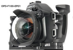 Athena Optical Dome Port F100 for Pnansonic LUMIX G FISHEYE 8mm f/3.5 Lens