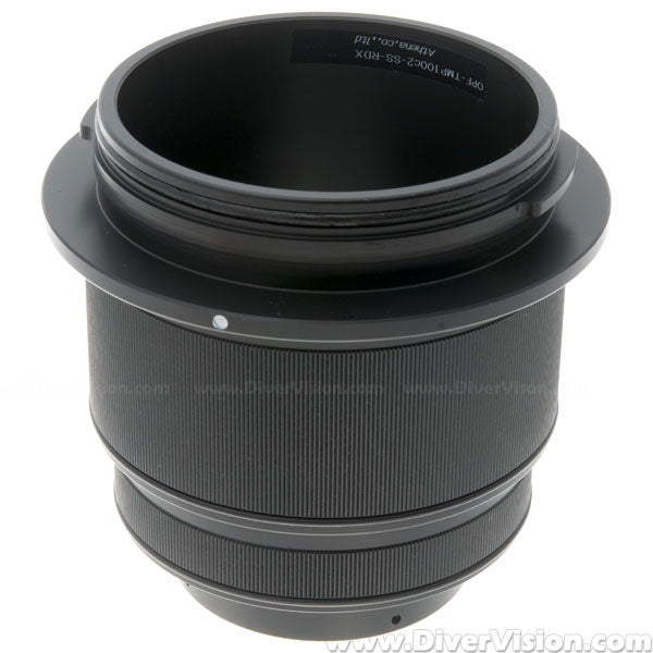 Athena Flat Port MP100cII-RDX with M67 Threaded for Canon EF 100mm f/2.8L Macro IS USM Lens
