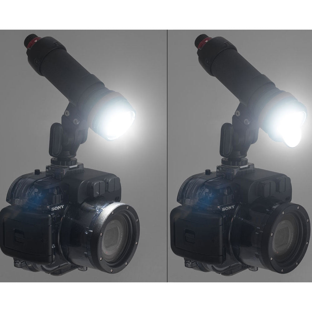 INON LF2400h-EW LED Flashlight (2,400 Lumens, 100° Beam)