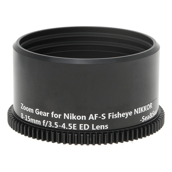 Howshot Zoom Gear for Nikon AF-S Fisheye NIKKOR 8-15mm f/3.5-4.5E ED Lens on Sea&Sea Housings